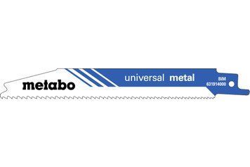 5 пилкових полотен для шабельних пилок &laquo;universal metal&raquo;, 150 x 0,9 мм 631914000 фото